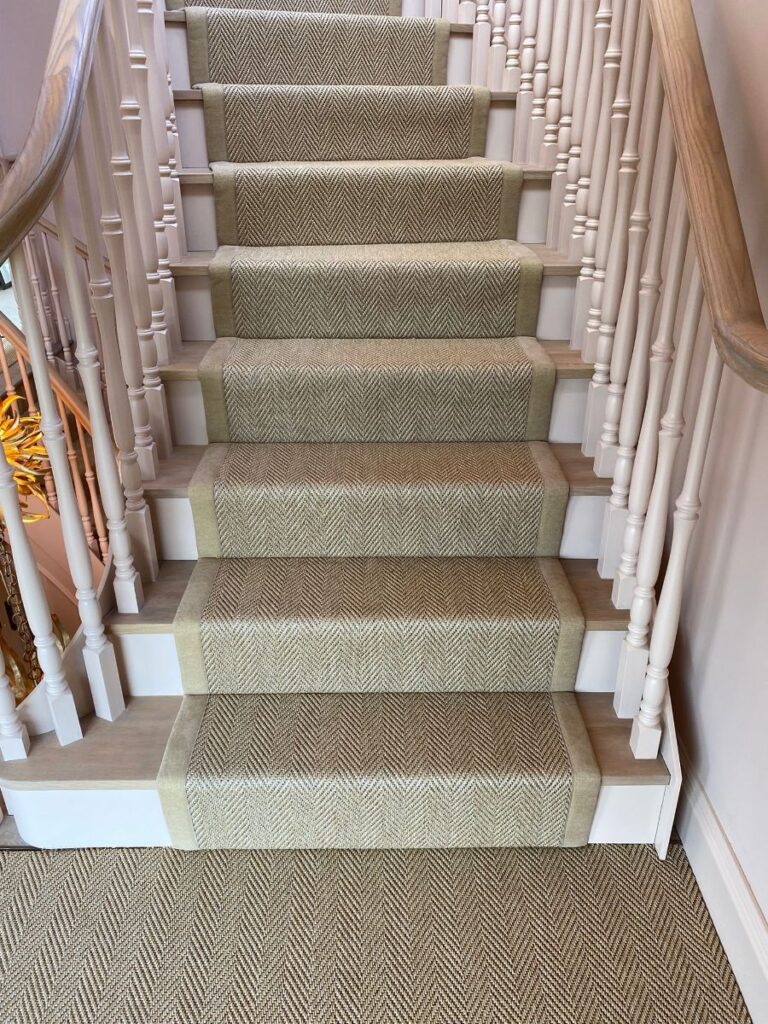 Residential Stair Runner in The Cotswolds