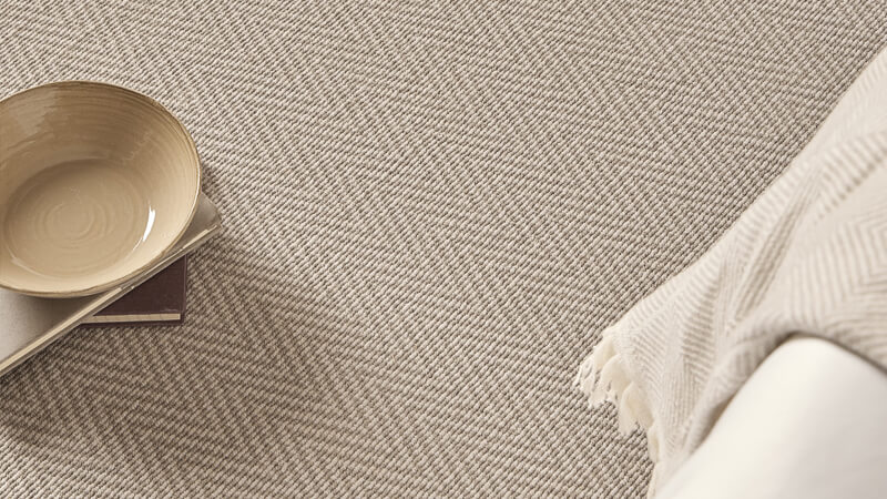 Rols Zig Zag Cream Carpet